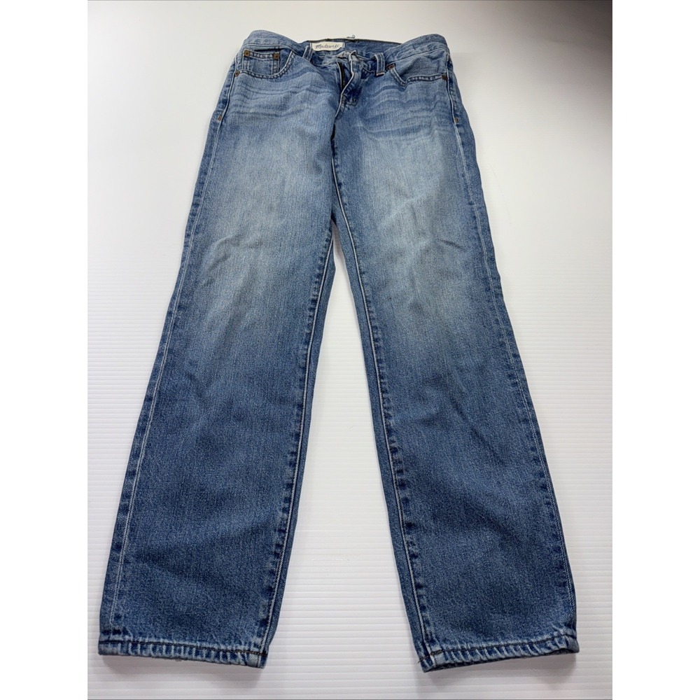 Madewell Jeans Womens 24 Blue Boy Jean Straight Legs Denim Casual